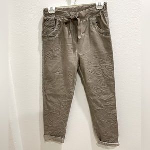 Hand dyed Linen Pants